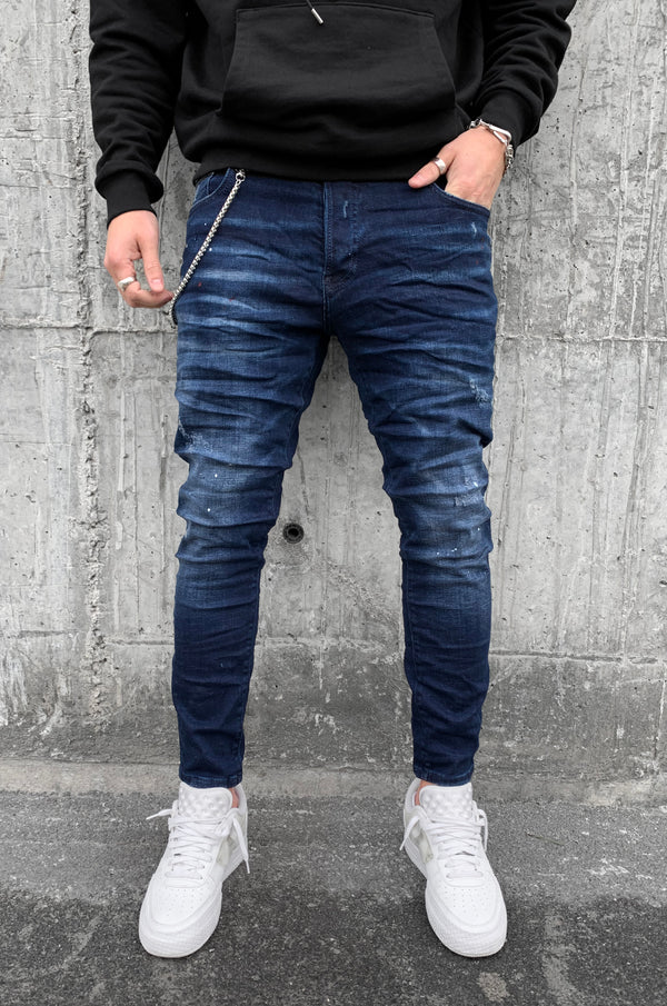 EVREM BASIC SLIM FIT JEANS DARKBLUE