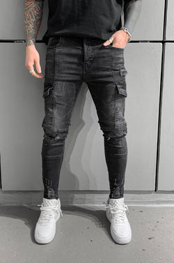 MADO CARGO JEANS MIT CARGOTASCHEN