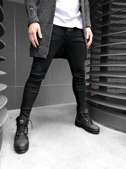 SKINNY-JEANS BLACK BASIC - DENIMHOLICS