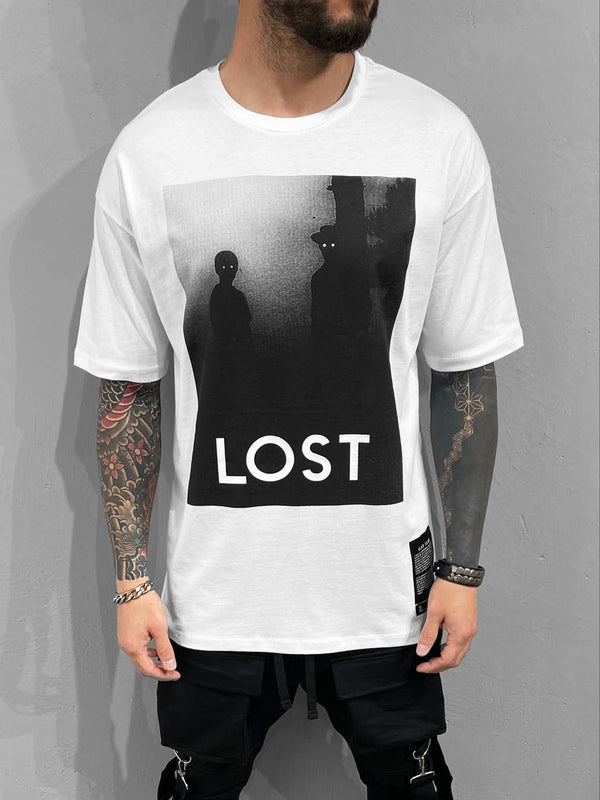 - LIMITED EDITION -  T-Shirt von Black Island mit Rundhalsausschnitt. Farblich abgesetzter Print vorne.   Unser Model trägt Größe L.  Körperlänge: 186 cm (6,17 ft) Gewicht: 83 kg (185 lbs)  Farbe: Weiß  Material: 100% Baumwolle  Normale Passform. 