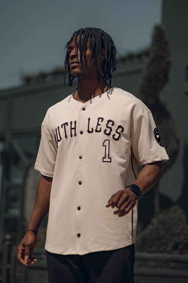 RUTHLESS HEAVY BASEBALL HEMD / BEIGE